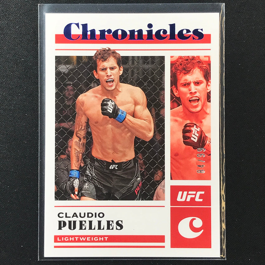 2023 Chronicles UFC CLAUDIO PUELLES Chronicles Base Set Blue 84/99 #35