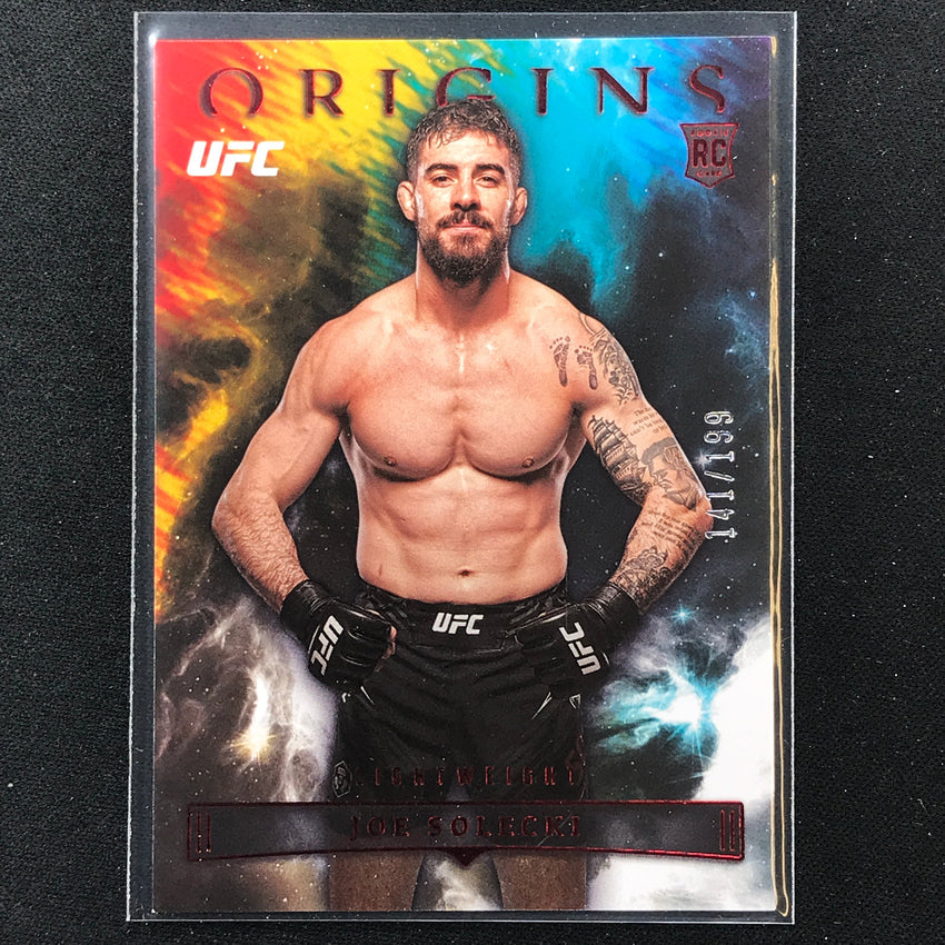 2023 Chronicles UFC JOE SOLECKI Origins Rookie Red /199 #139