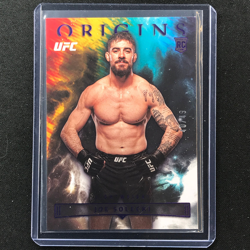 2023 Chronicles UFC Joe Solecki Origins Rookie Purple 40/49