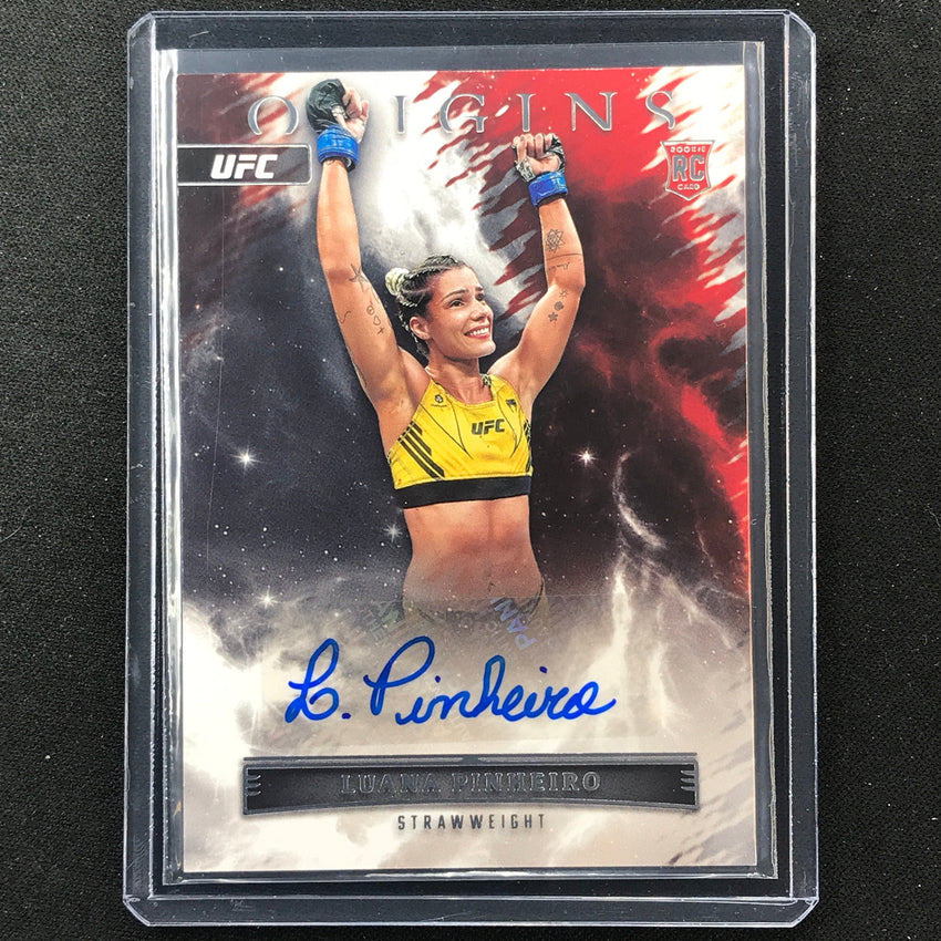 2023 Chronicles UFC LUANA PINHEIRO Origins Rookie Auto Silver #LPH