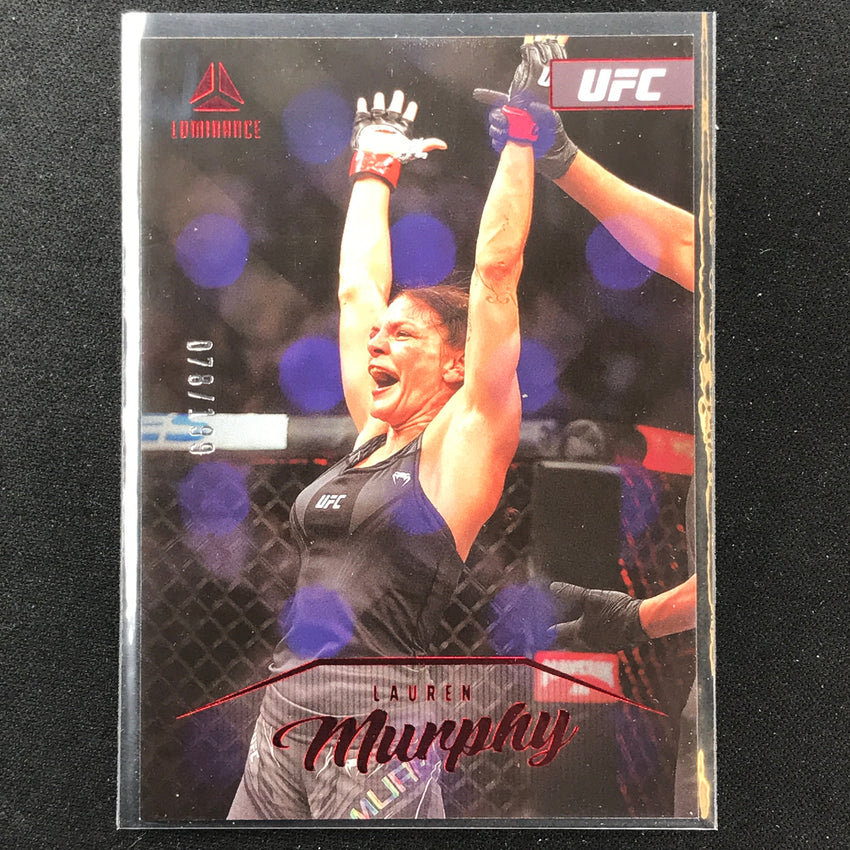 2023 Chronicles UFC LAUREN MURPHY Luminance Red /199 #153