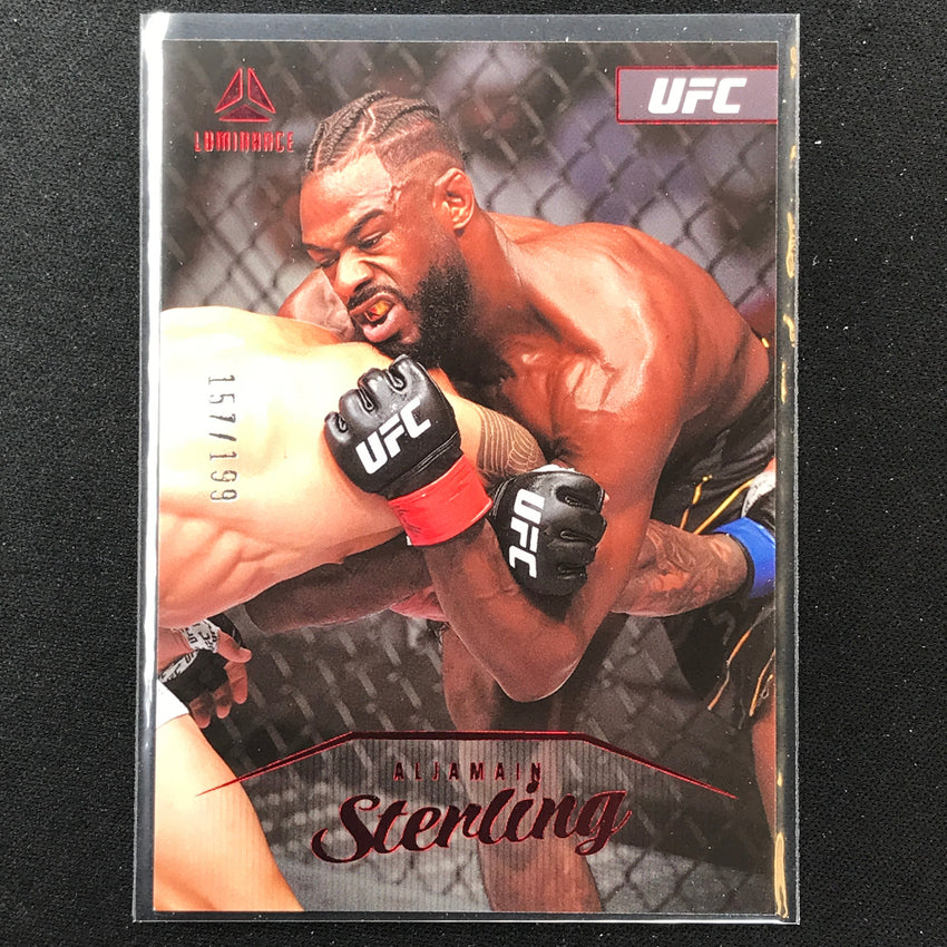 2023 Chronicles UFC ALJAMAIN STERLING Luminance Red /199 #159