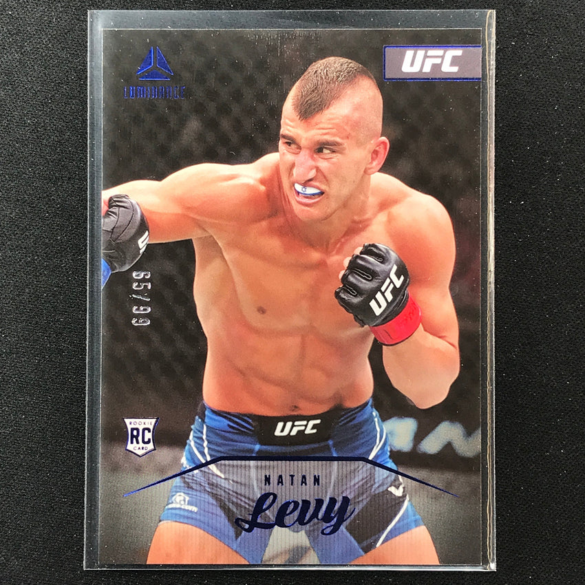 2023 Chronicles UFC NATAN LEVY Luminance Rookie Blue 65/99 #157