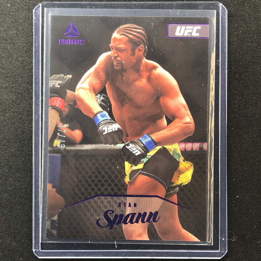 2023 Chronicles UFC Ryan Spann Luminance Purple 47/49