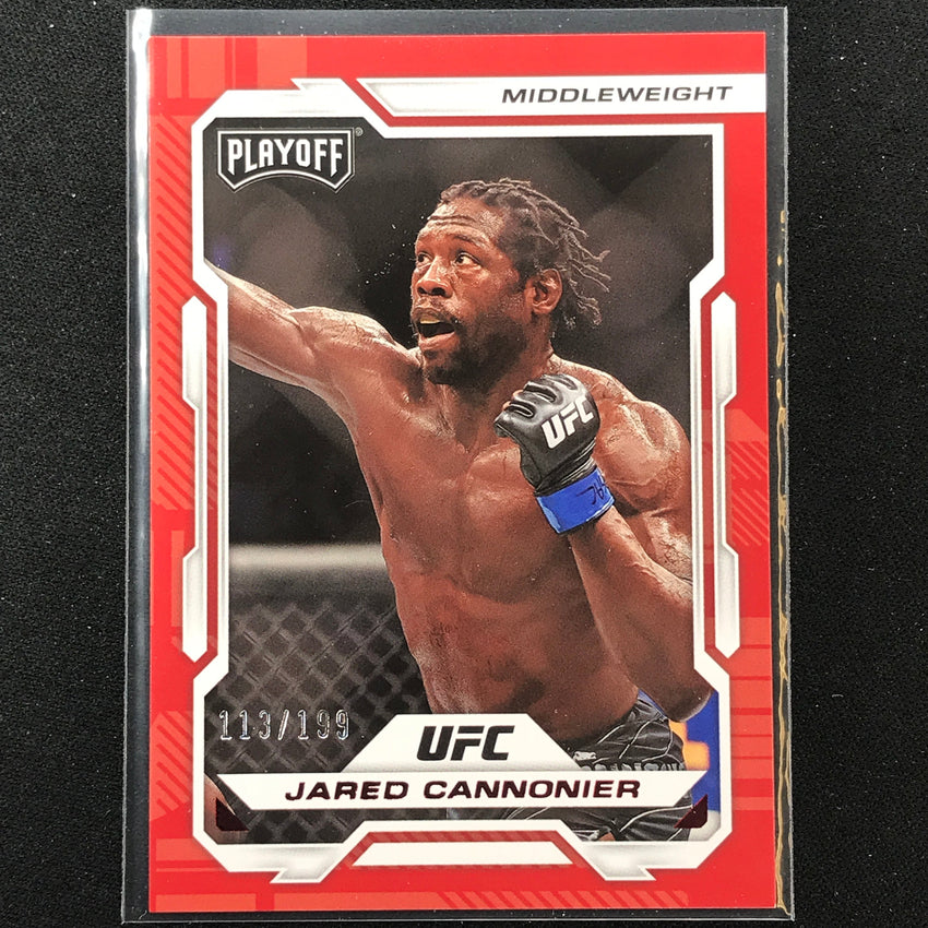 2023 Chronicles UFC Jared Cannonier Playoff Red /199