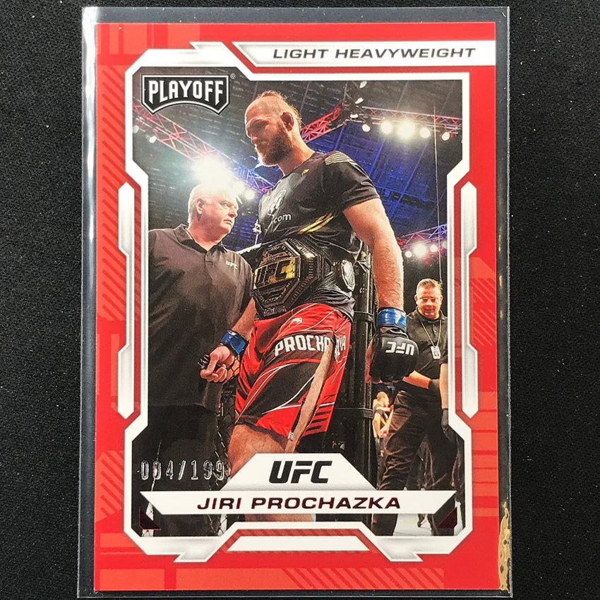 2023 Chronicles UFC Jiri Prochazka Playoff Red /199