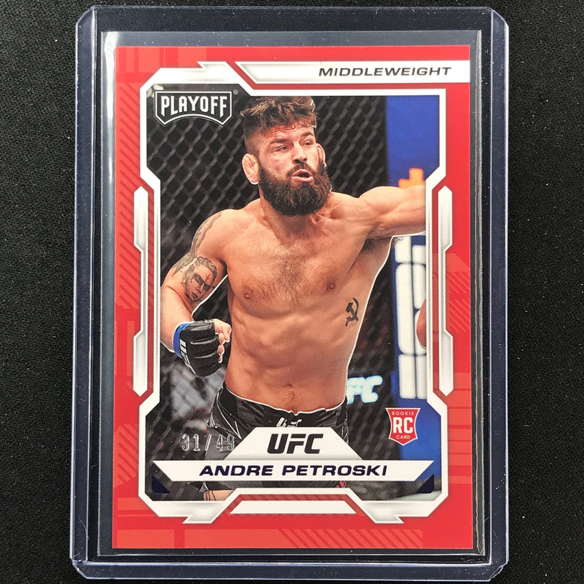 2023 Chronicles UFC Andre Petroski Playoff Rookie Purple 31/49