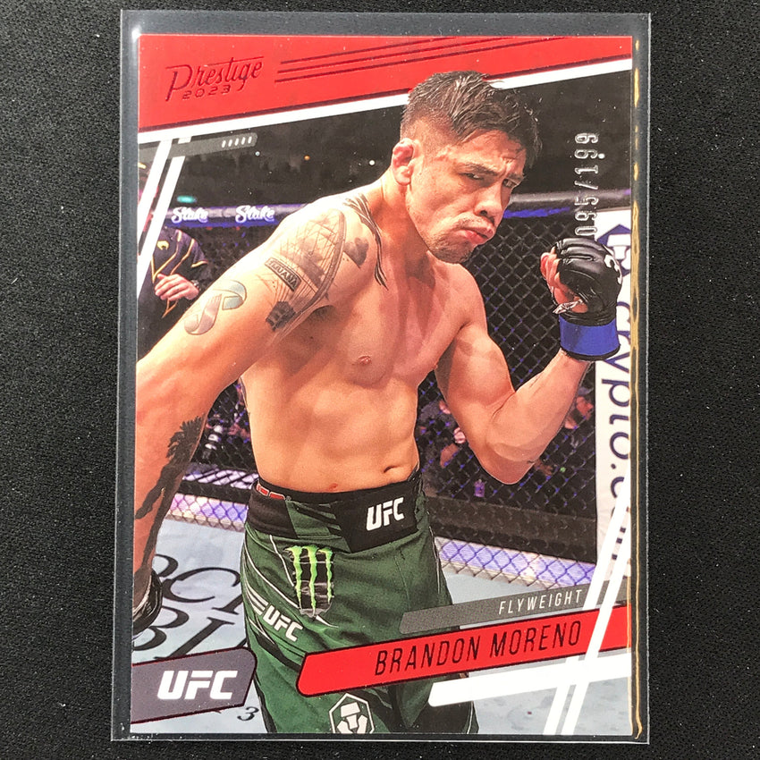 2023 Chronicles UFC Brandon Moreno Prestige Red /199 No 176