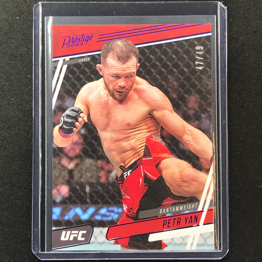 2023 Chronicles UFC Petr Yan Prestige Purple 47/49