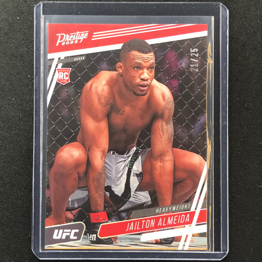 2023 Chronicles UFC JAILTON ALMEIDA Prestige Rookie Holo Silver 21/25 #172
