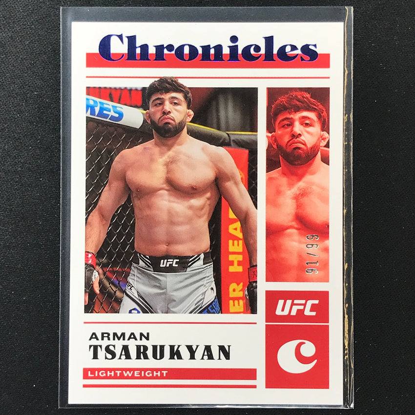 2023 Chronicles UFC ARMAN TSARUKYAN Chronicles Base Set Blue 91/99 #53