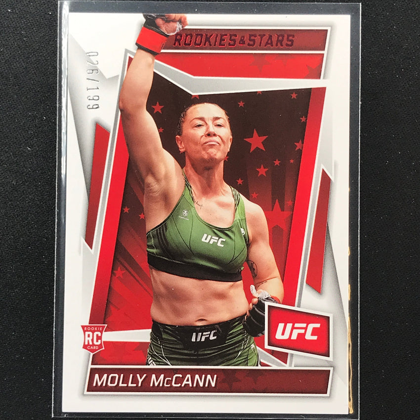 2023 Chronicles UFC MOLLY MCCANN Rookies and Stars Rookie Red /199 #190