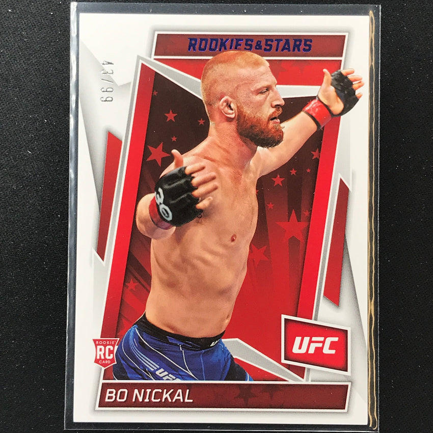 2023 Chronicles UFC BO NICKAL Rookies and Stars Rookie Blue 43/99 #185