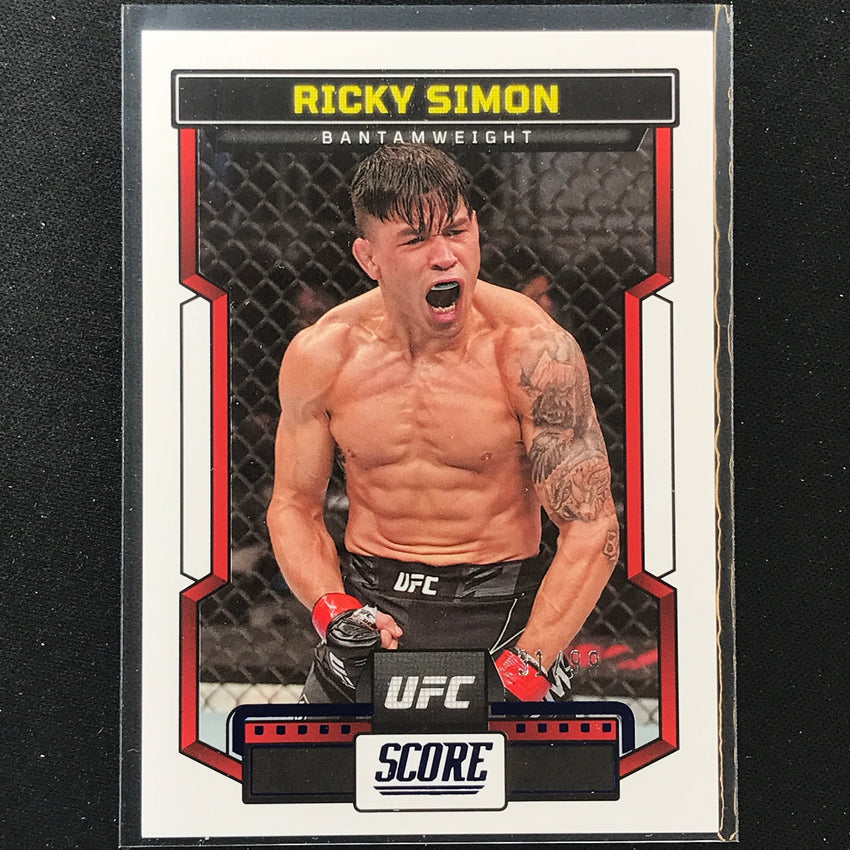 2023 Chronicles UFC Ricky Simon Score Blue 31/99
