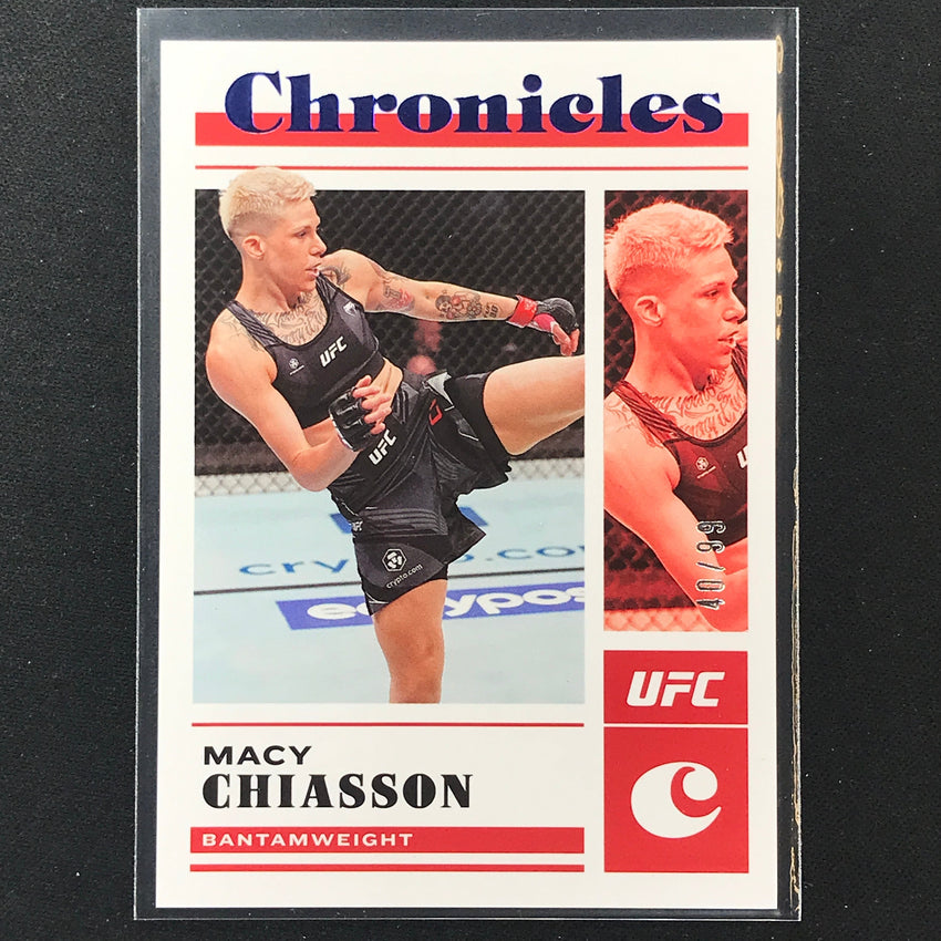 2023 Chronicles UFC MACY CHIASSON Chronicles Base Set Blue 40/99 #57