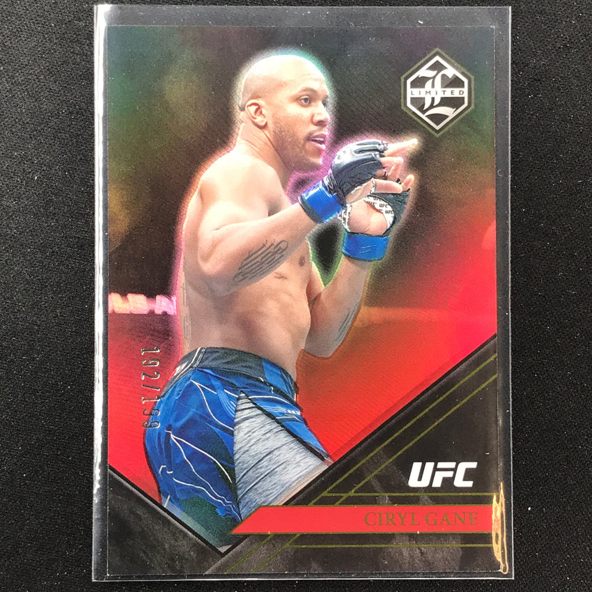 2023 Chronicles UFC CIRYL GANE Limited Red /199 #201