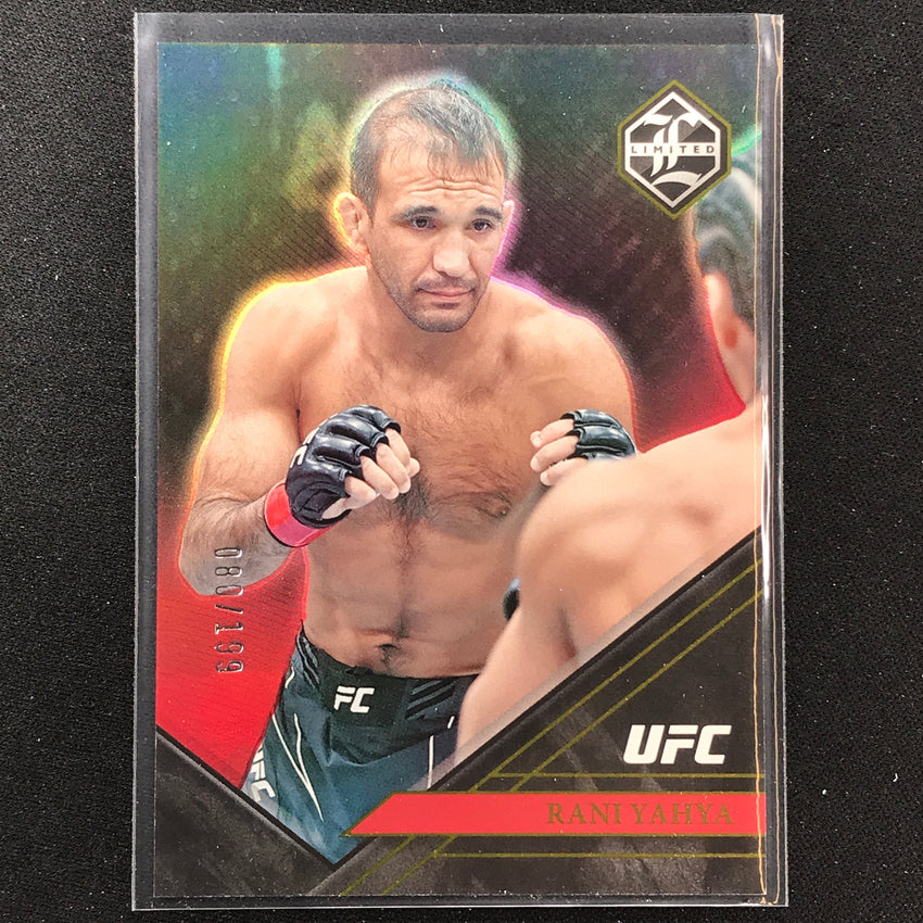 2023 Chronicles UFC RANI YAHYA Limited Red /199 #202