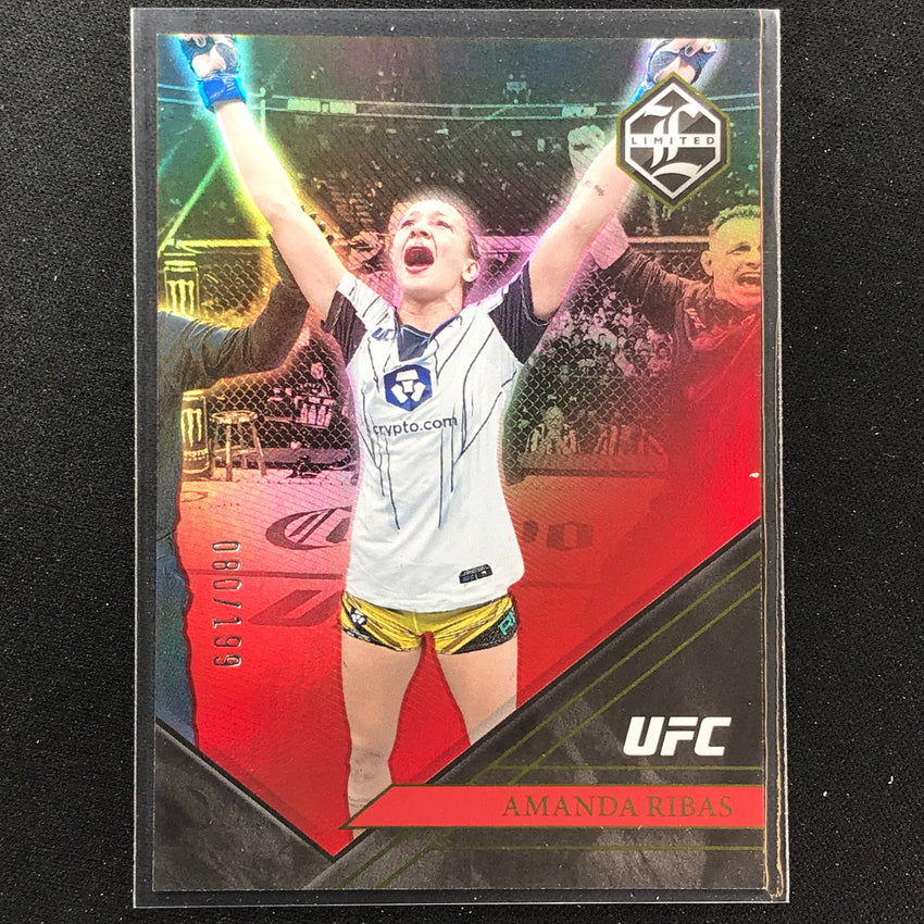 2023 Chronicles UFC AMANDA RIBAS Limited Red /199 #204