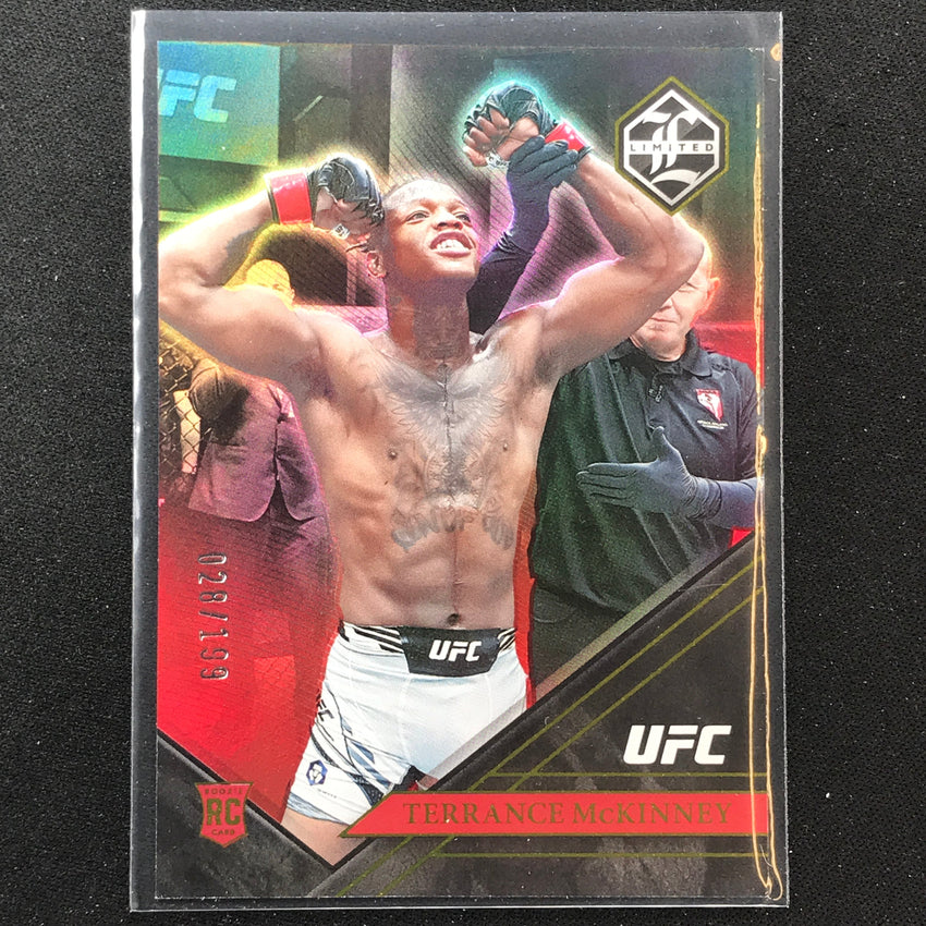 2023 Chronicles UFC TERRANCE MCKINNEY Limited Rookie Red /199 #209