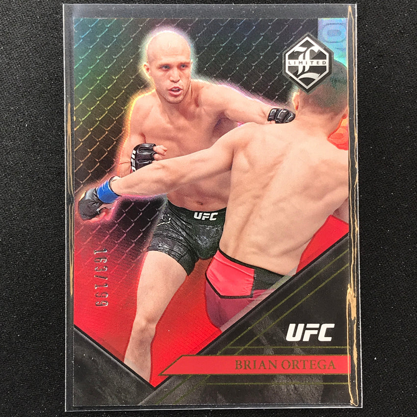 2023 Chronicles UFC BRIAN ORTEGA Limited Red /199 #213