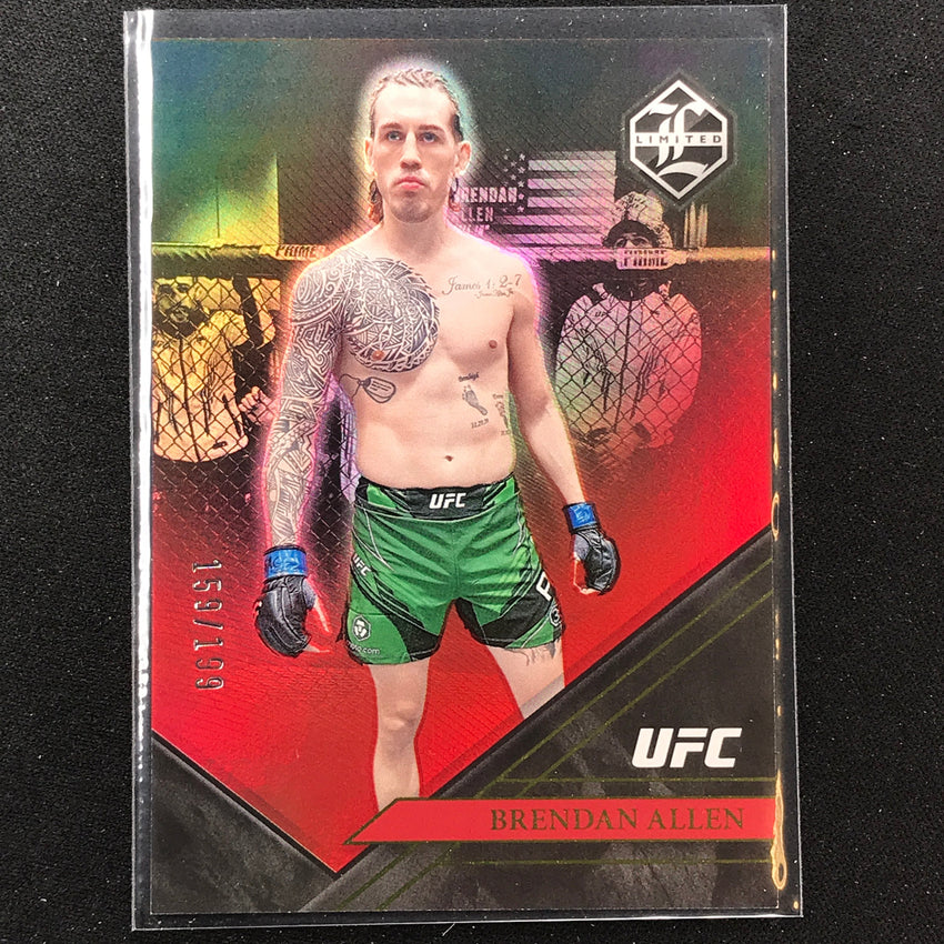 2023 Chronicles UFC BRENDAN ALLEN Limited Red /199 #218