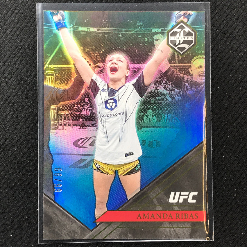 2023 Chronicles UFC Amanda Ribas Limited Blue 66/99