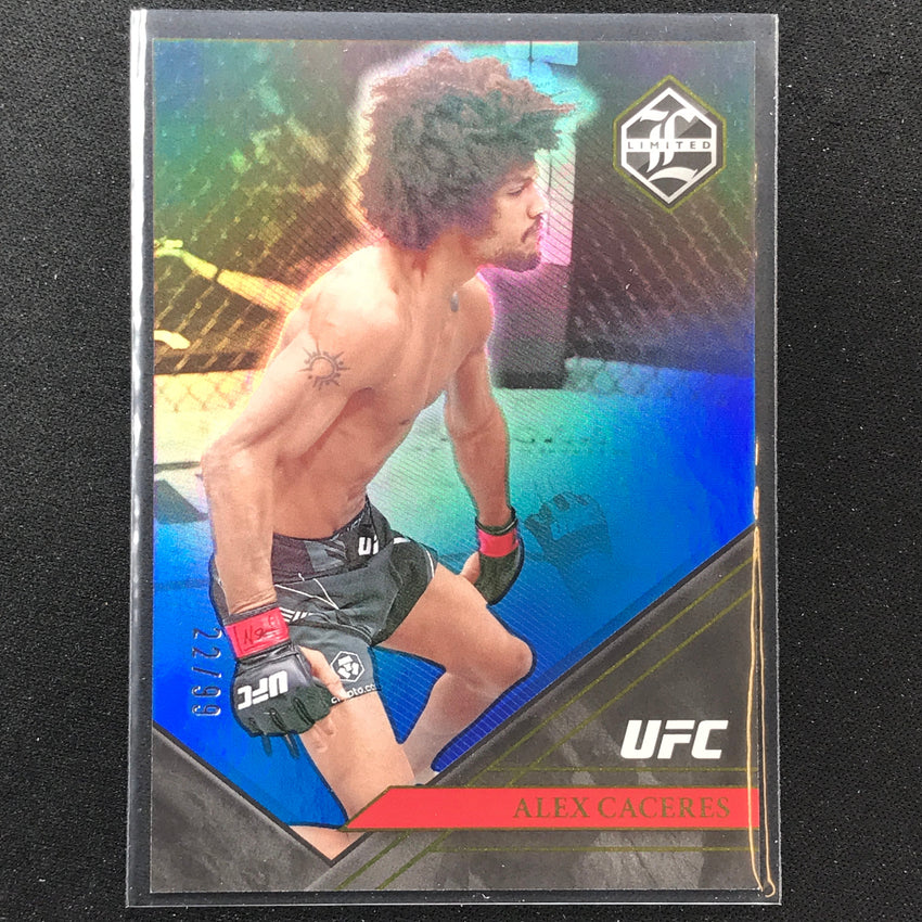 2023 Chronicles UFC Alex Caceres Limited Blue 22/99
