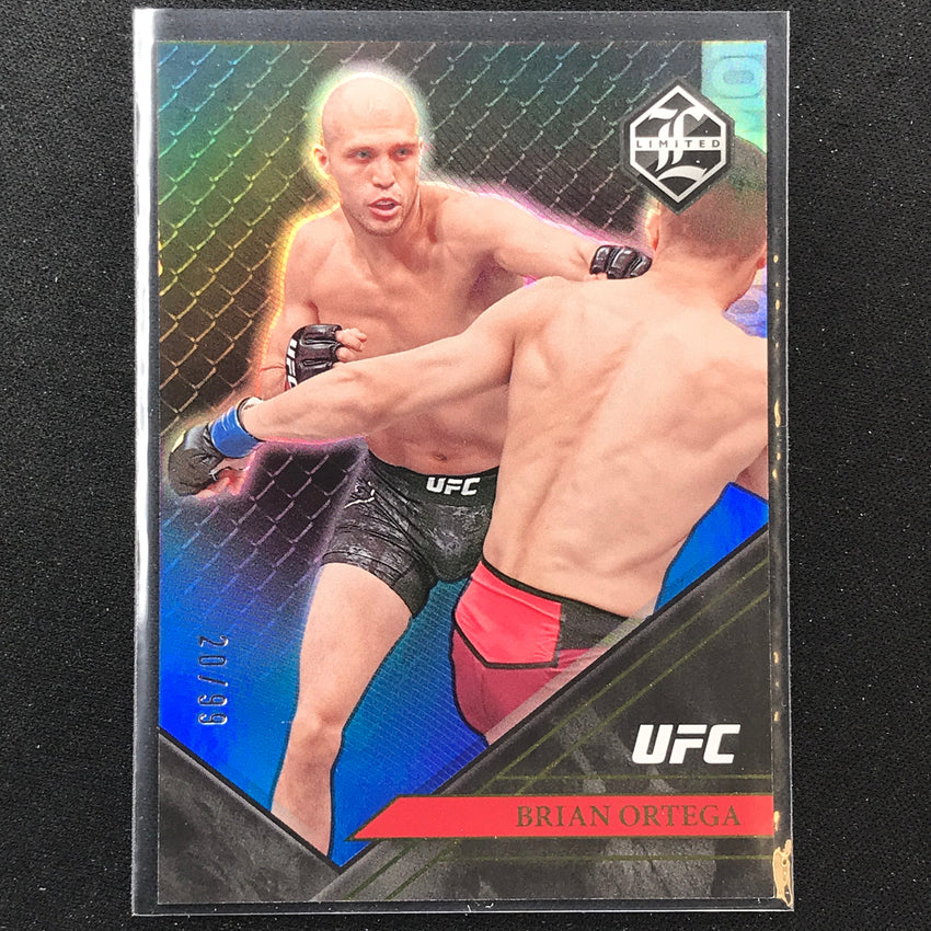 2023 Chronicles UFC Brian Ortega Limited Blue 20/99