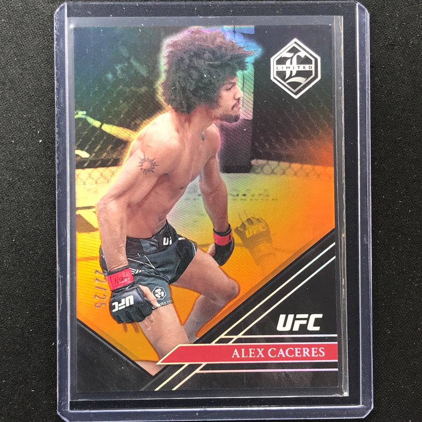 2023 Chronicles UFC Alex Caceres Limited Orange 22/25