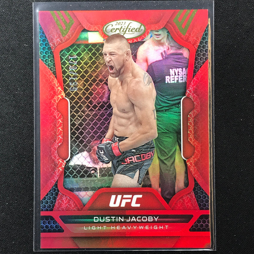 2023 Chronicles UFC DUSTIN JACOBY Certified Red /199 #223