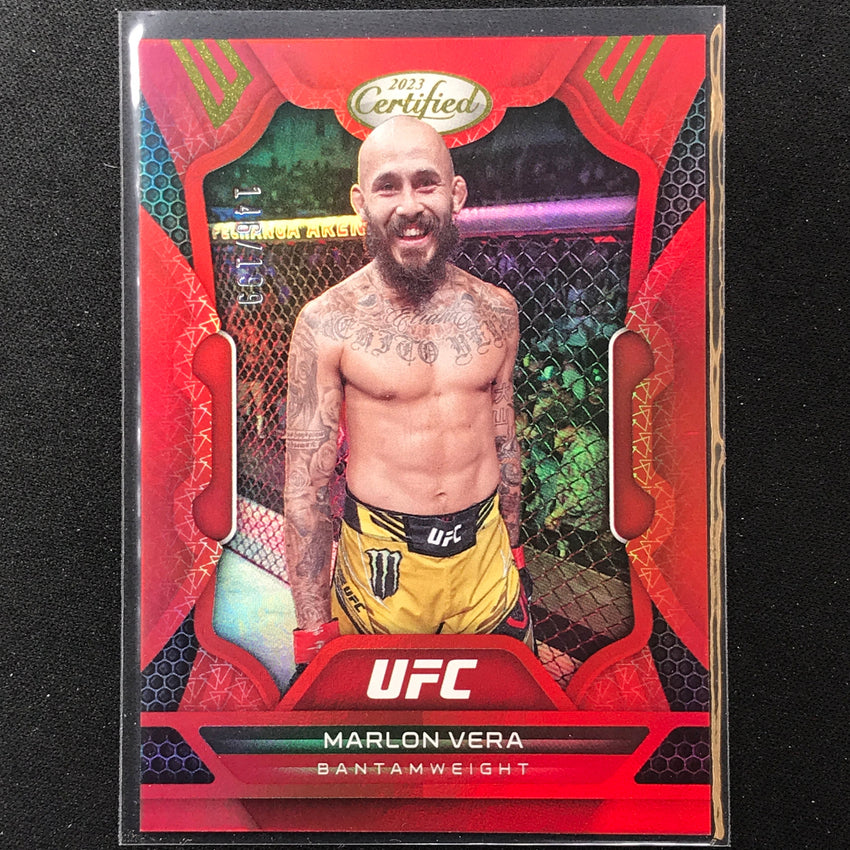 2023 Chronicles UFC MARLON VERA Certified Red /199 #226