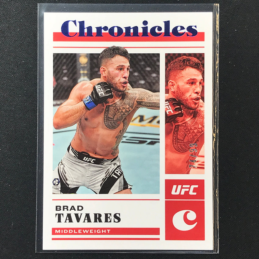 2023 Chronicles UFC BRAD TAVARES Chronicles Base Set Blue 74/99 #63