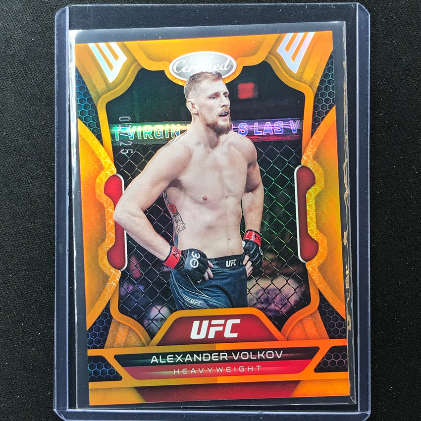 2023 Chronicles UFC Alexander Volkov Certified Orange 1/25