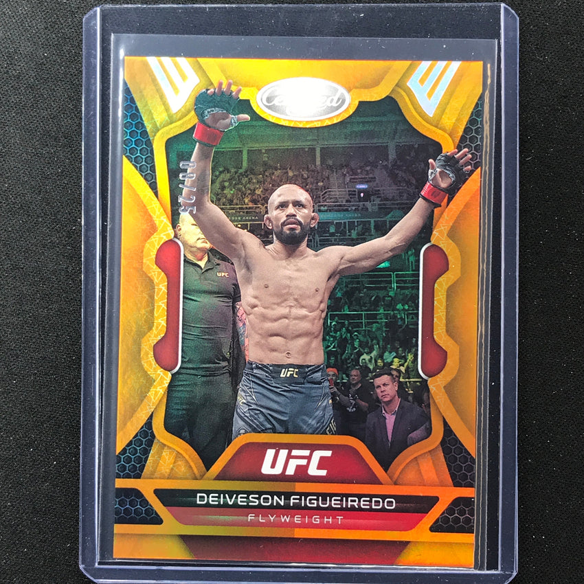 2023 Chronicles UFC Deiveson Figueiredo Certified Orange 8/25