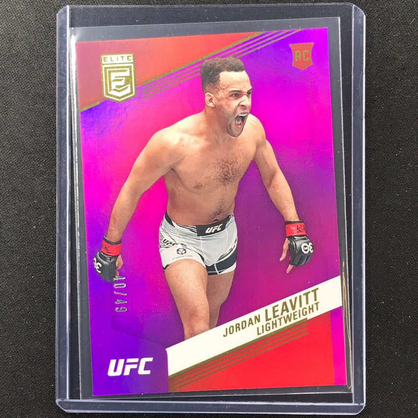 2023 Chronicles UFC Jordan Leavitt Elite Rookie Purple 40/49