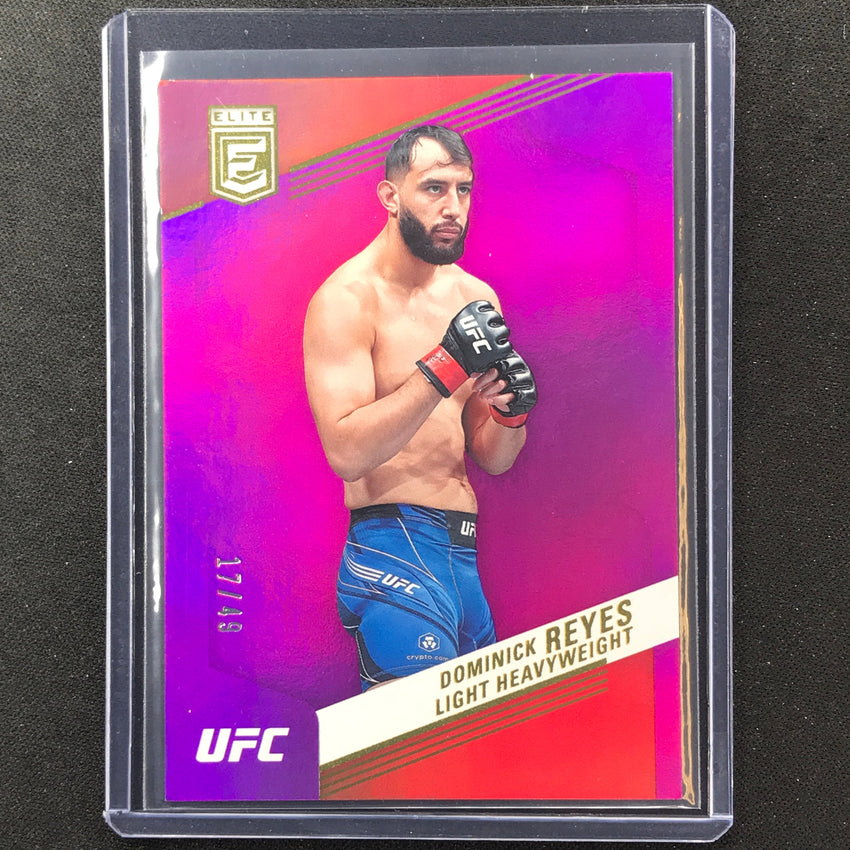 2023 Chronicles UFC Dominick Reyes Elite Purple 17/49