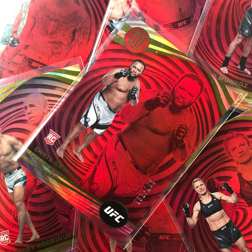 2023 Chronicles UFC AMIR ALBAZI Illusions Red /199 #267