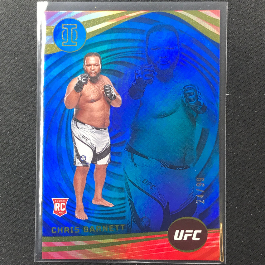 2023 Chronicles UFC Chris Barnett Illusions Rookie Blue 24/99