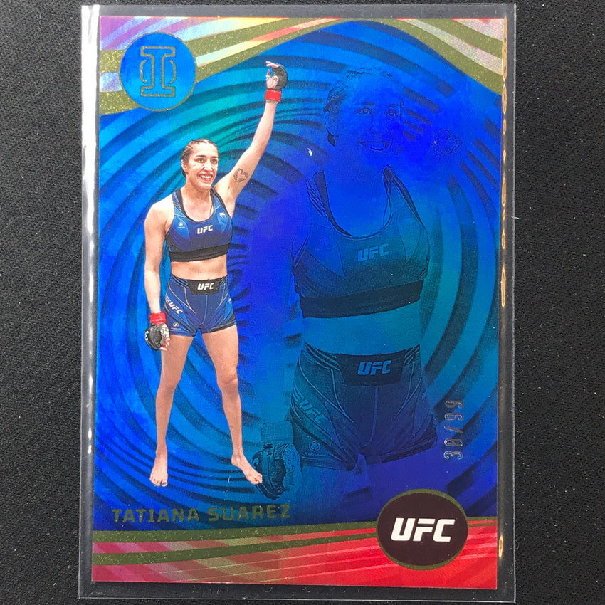 2023 Chronicles UFC Tatiana Suarez Illusions Blue 38/99