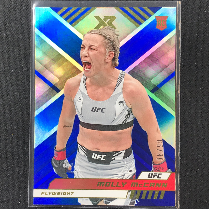 2023 Chronicles UFC Molly Mccann Xr Rookie Blue 98/99