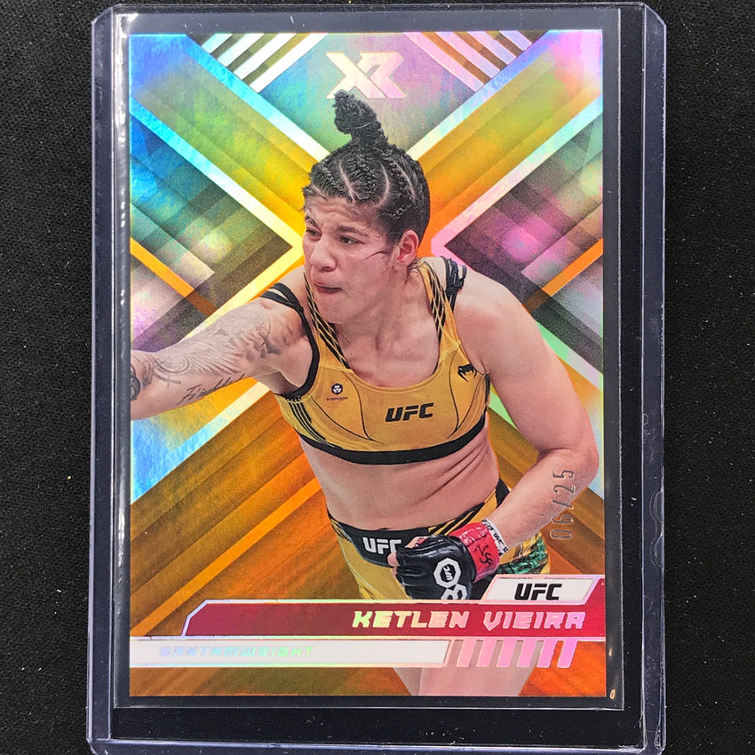 2023 Chronicles UFC Ketlen Vieira Xr Orange 6/25