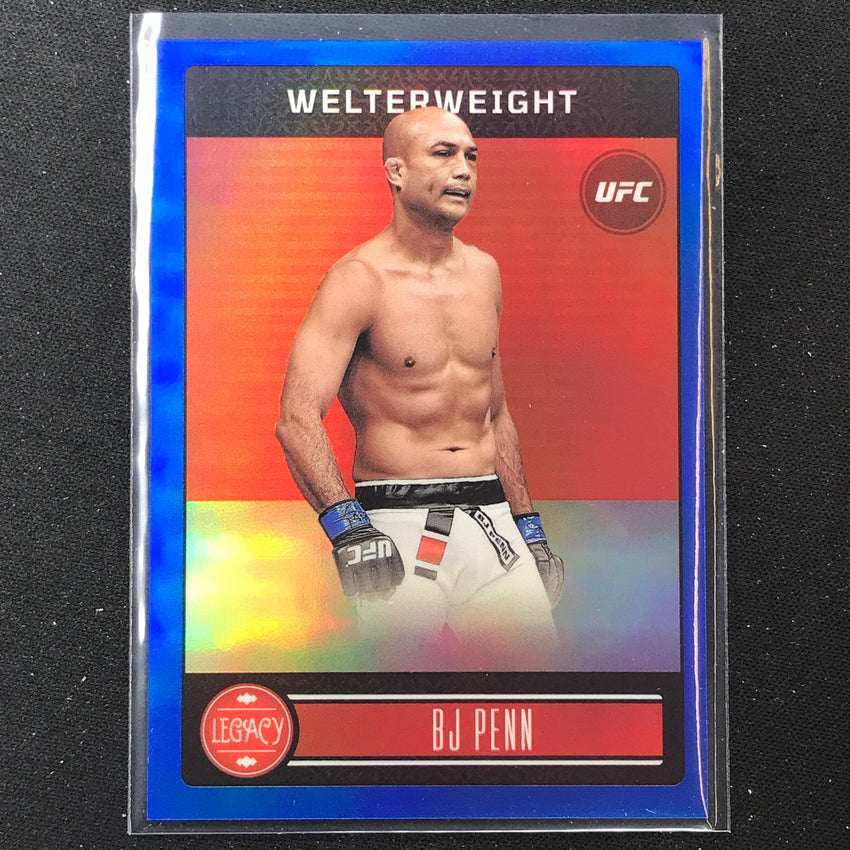2023 Chronicles UFC Bj Penn Legacy Premium Edition Blue 57/99