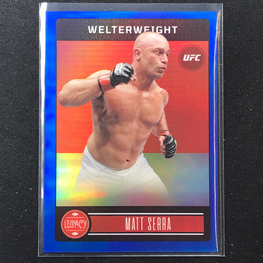 2023 Chronicles UFC Matt Serra Legacy Premium Edition Blue 47/99