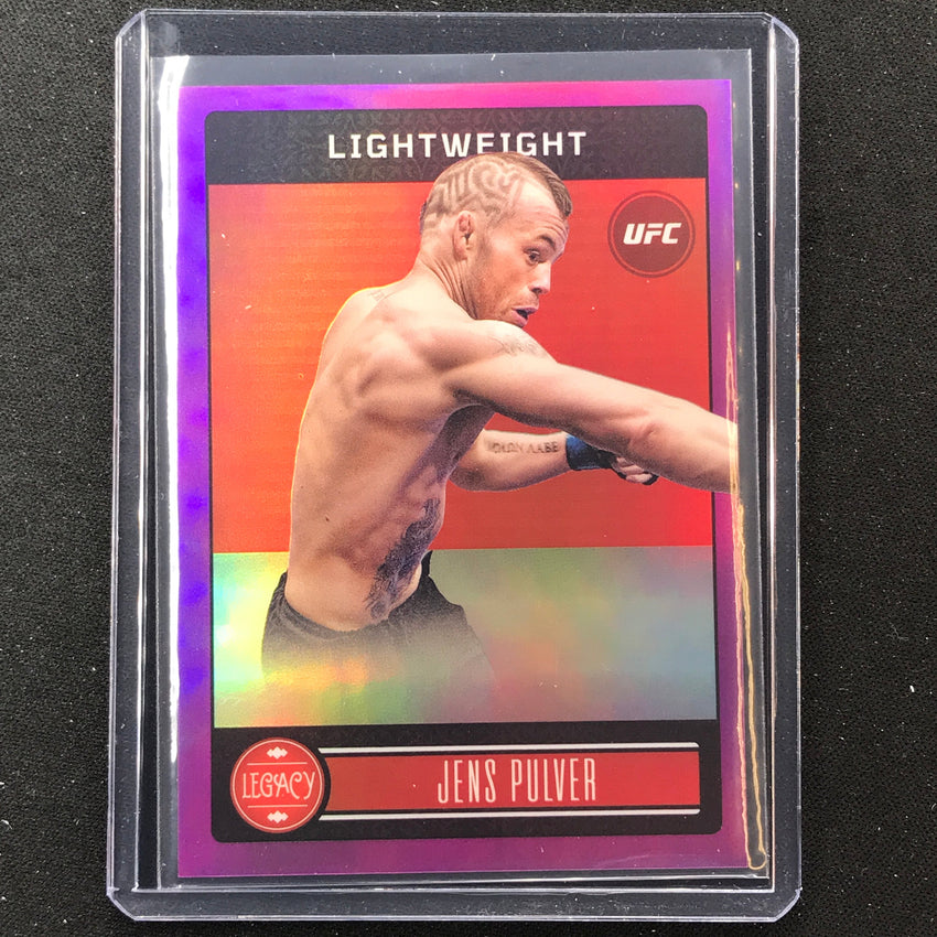 2023 Chronicles UFC Jens Pulver Legacy Premium Edition Purple 21/49