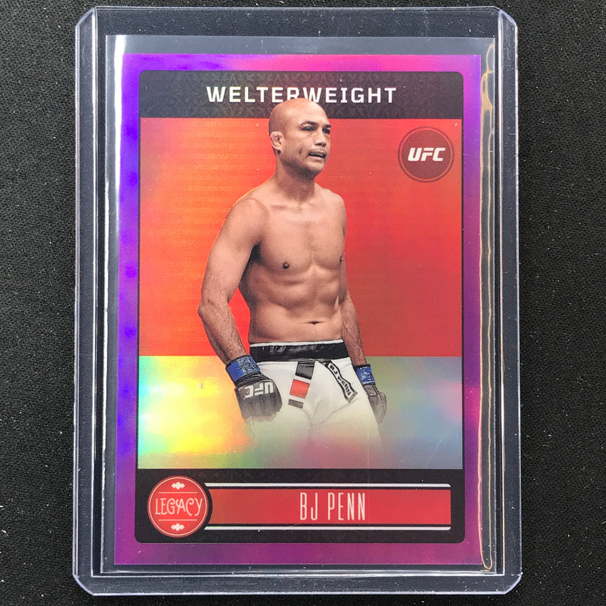 2023 Chronicles UFC Bj Penn Legacy Premium Edition Purple 10/49