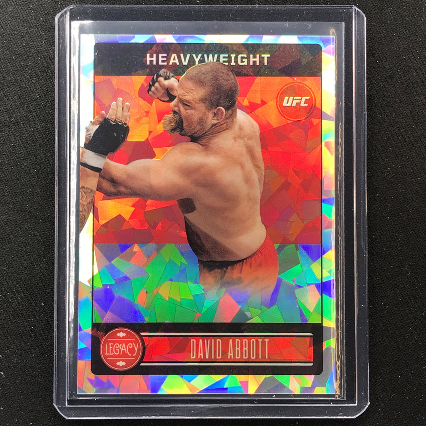 2023 Chronicles UFC David Abbott Legacy Premium Edition Cracked Ice 2/25