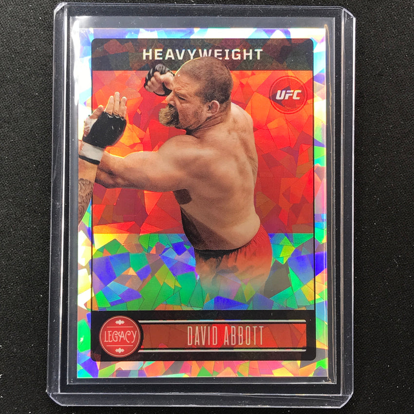2023 Chronicles UFC David Abbott Legacy Premium Edition Cracked Ice 10/25