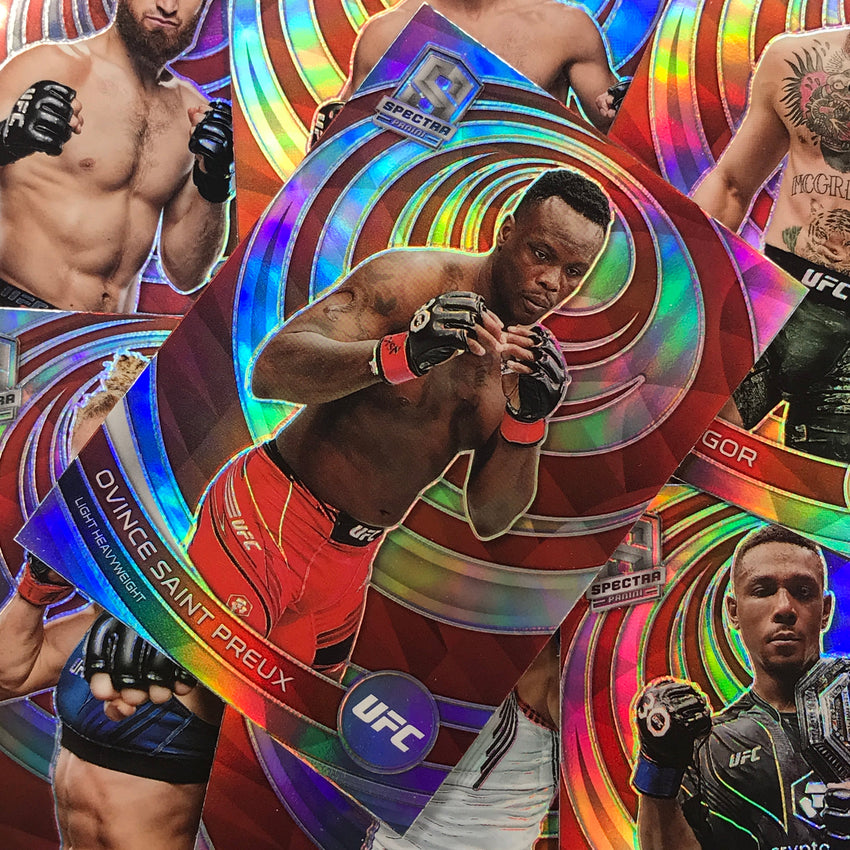 2023 Chronicles UFC OVINCE SAINT PREUX Spectra Silver Prizm #393