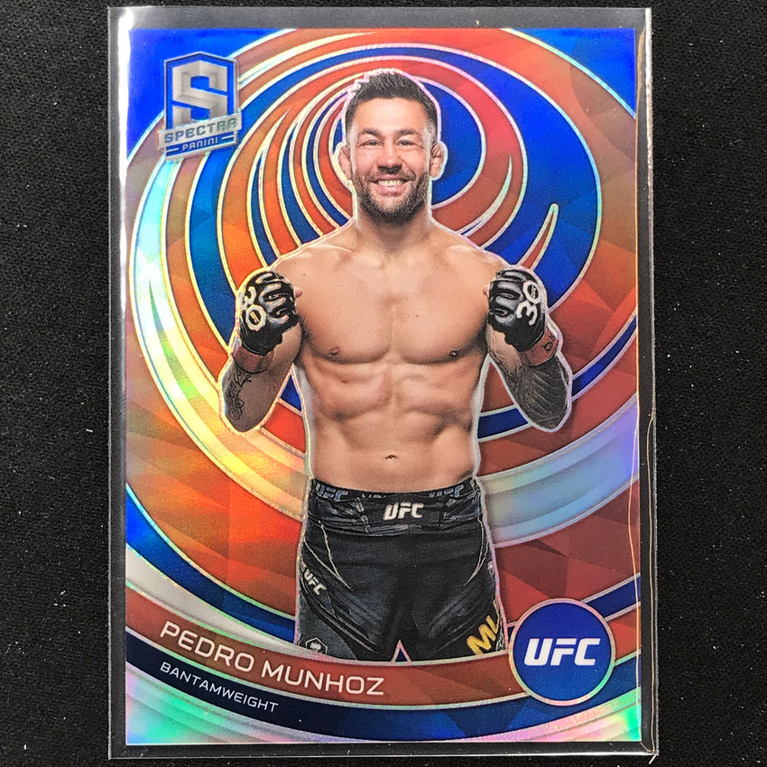 2023 Chronicles UFC PEDRO MUNHOZ Spectra Blue 55/99 #379