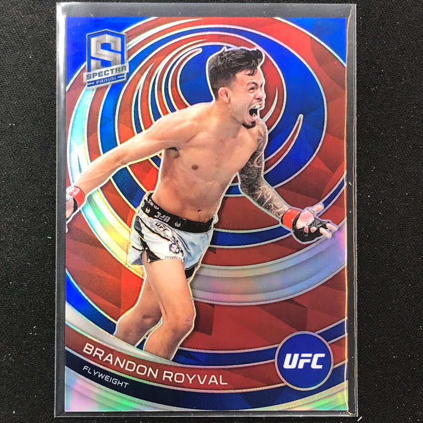 2023 Chronicles UFC BRANDON ROYVAL Spectra Blue 6/99 #381